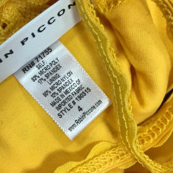 Robin Piccone Chira V-Neck One-Piece Swimsuit - Picture 6 of 7